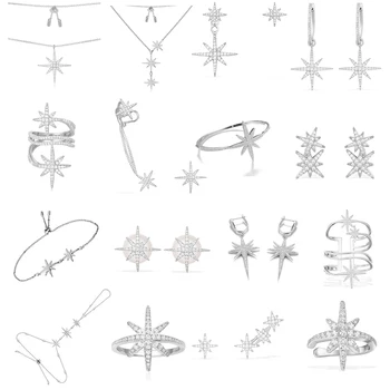 MeiBaPJ 19 Styles Real 925 Sterling Silver Stars Shining Stud Earrings for Women Wedding and Party Charm Jewelry Gift box
MeiBaPJ 19 Styles Real 925 Sterling Silver Stars Shining Stud Earrings for Women Wedding and Party Charm Jewelry Gift box