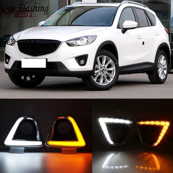 Car flashing 2pcs led car drl daytime running lights with turn signal lamp for Mazda cx-5 cx5 cx 5 2012 2013 2014 2015 2016
Car flashing 2pcs led car drl daytime running lights with turn signal lamp for Mazda cx-5 cx5 cx 5 2012 2013 2014 2015 2016
