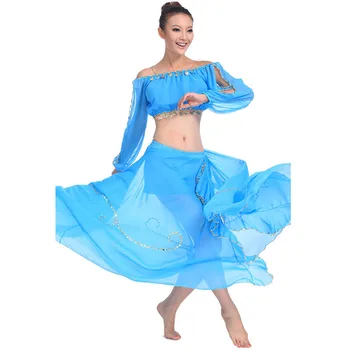 Popular Sexy Belly Dance Practice Set for Women New Belly Dancing Costume Top and Skirt 13 Colors Available
Popular Sexy Belly Dance Practice Set for Women New Belly Dancing Costume Top and Skirt 13 Colors Available
