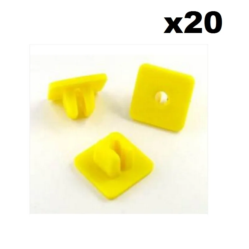 20x Wheel Arch Lining Screw Grommet for Honda, 5mm, Yellow, Equiv to 90676SA7003
20x Wheel Arch Lining Screw Grommet for Honda, 5mm, Yellow, Equiv to 90676SA7003