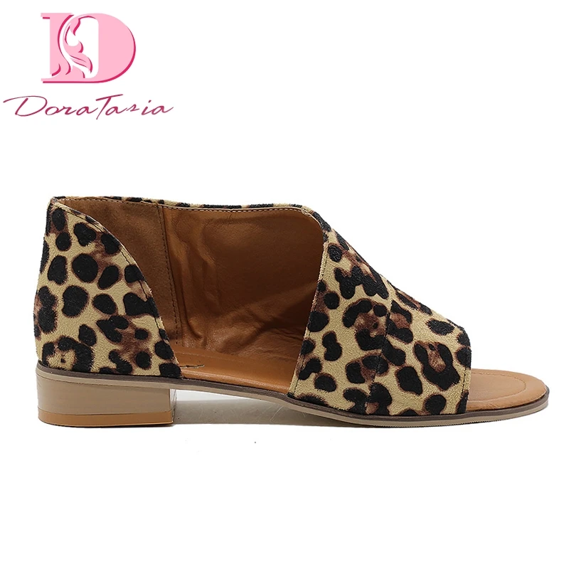 DoraTasia big size 34-43 leopard slip on summer sandals shoes woman leisure comfortable beach vacation women shoes sandals
DoraTasia big size 34-43 leopard slip on summer sandals shoes woman leisure comfortable beach vacation women shoes sandals