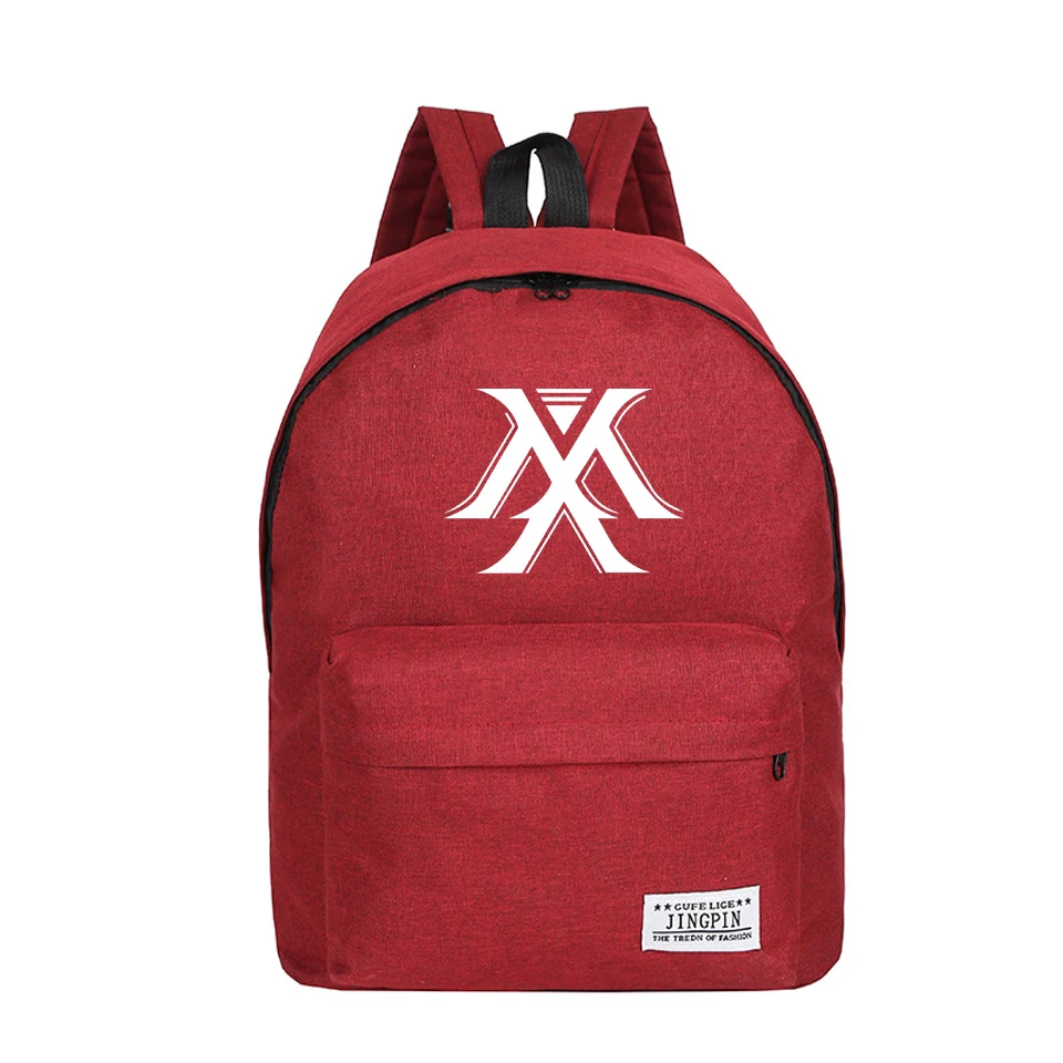 Monsta X Backpack Kpop Style Canvas Hip Hop Man/Female Harajuku School Bag Funny Mochila Stylish 2019 Summer Bag
Monsta X Backpack Kpop Style Canvas Hip Hop Man/Female Harajuku School Bag Funny Mochila Stylish 2019 Summer Bag