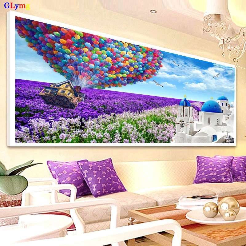5D Diy Diamond Painting Cross Stitch Purple Hot Air Balloon Diamond Embroidery White Castle Lavender Drill Rubik's Cube Drill
5D Diy Diamond Painting Cross Stitch Purple Hot Air Balloon Diamond Embroidery White Castle Lavender Drill Rubik's Cube Drill
