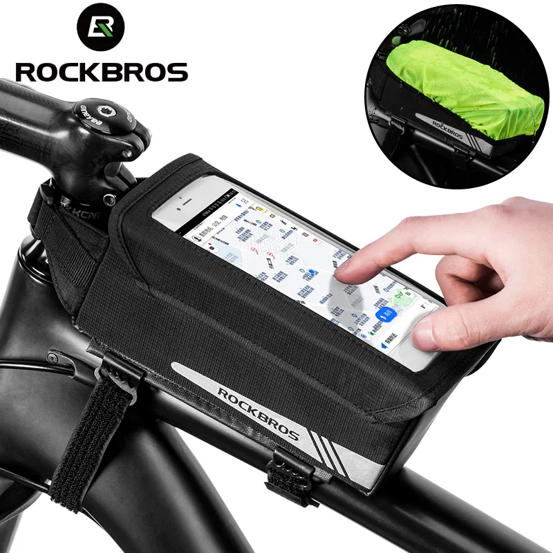 New Magnetic Lid Bicycle Bags 6.2 inch Phone Bag MTB Road Bike Tube Front Reflective Waterproof Storage bag Cycling Accessories
New Magnetic Lid Bicycle Bags 6.2 inch Phone Bag MTB Road Bike Tube Front Reflective Waterproof Storage bag Cycling Accessories