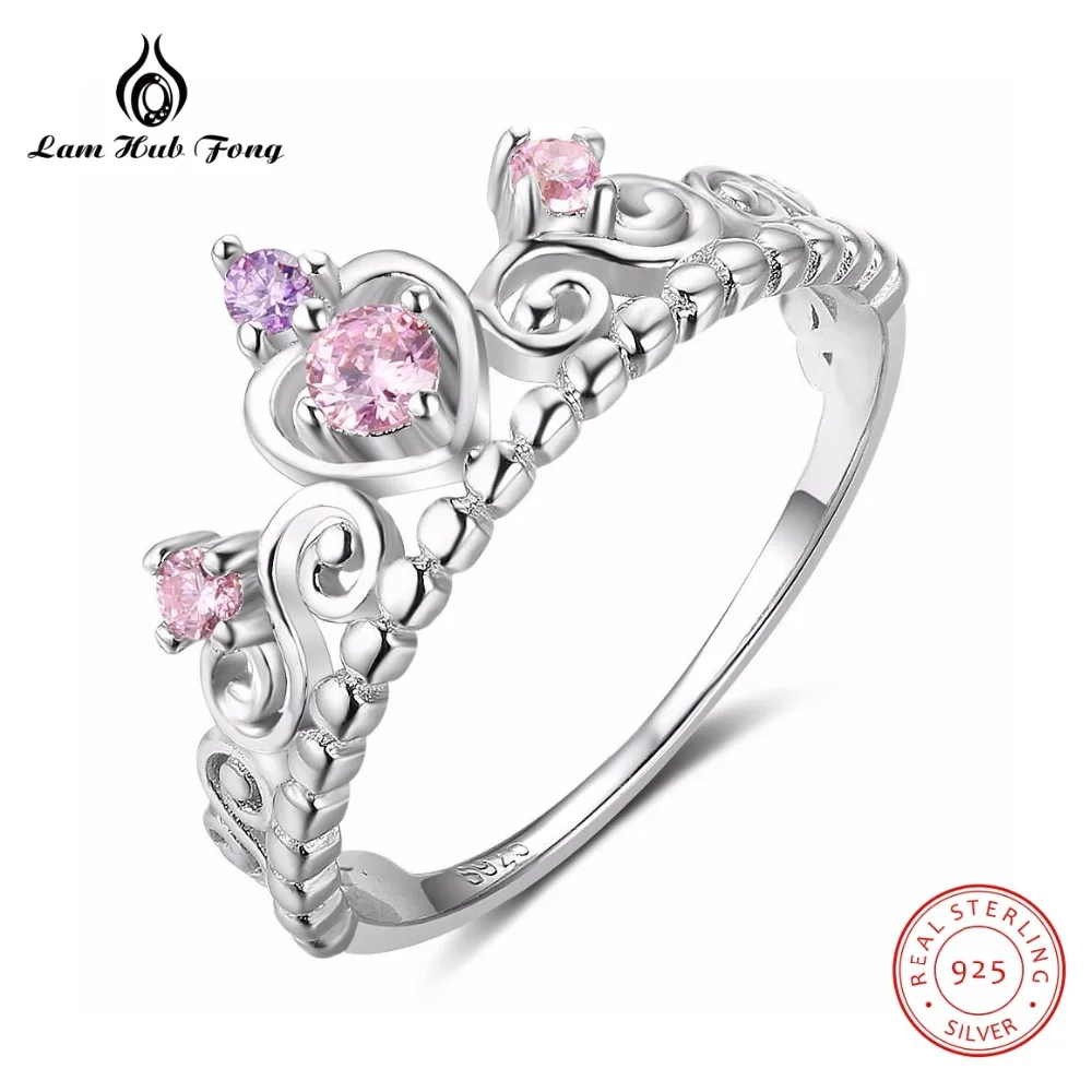 Luxury 925 Sterling Silver Crown Ring for Women Pink & Purple Stone Cute Heart Ring Wedding Bands Christmas Gift Alliance
Luxury 925 Sterling Silver Crown Ring for Women Pink & Purple Stone Cute Heart Ring Wedding Bands Christmas Gift Alliance