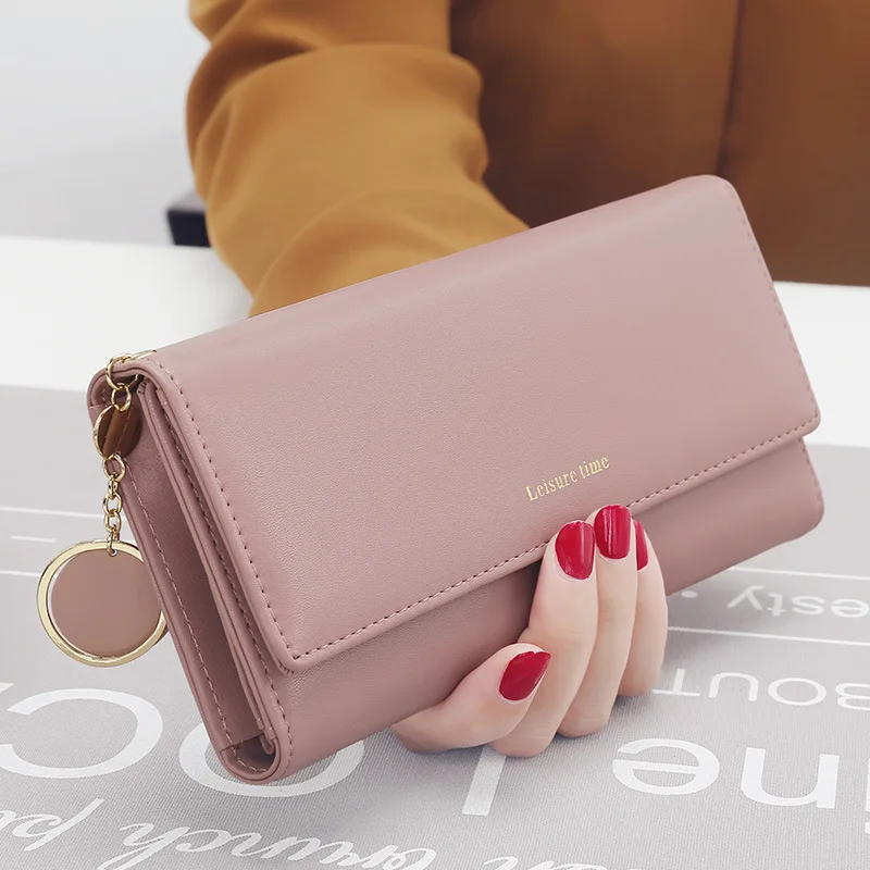New Fashion Women's Purse Long Portomonee Female Coin Clutch Card Holder Luxury Designer Simple Slim Wallets Female Purses
New Fashion Women's Purse Long Portomonee Female Coin Clutch Card Holder Luxury Designer Simple Slim Wallets Female Purses