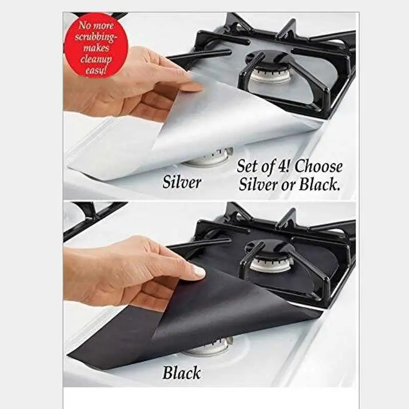 Fashion 4pcs Reusable Stove Burner Covers Protector Stove Surface Protection Cover For Kitchen
Fashion 4pcs Reusable Stove Burner Covers Protector Stove Surface Protection Cover For Kitchen