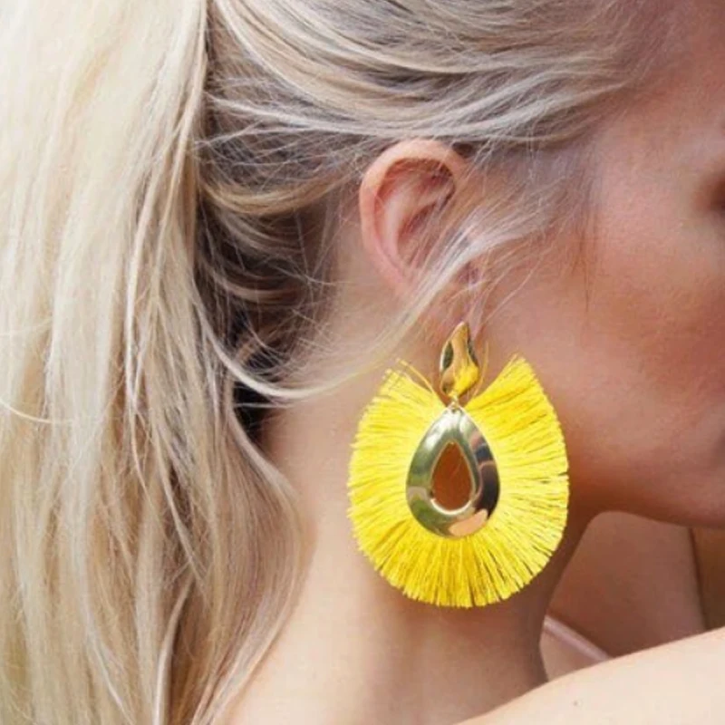 Sale Bohemian Big Tassel Water Drop Earrings for Women Female Lady Boucles d'oreilles Fringe Серьги Woman Earring Jewelry Gift
Sale Bohemian Big Tassel Water Drop Earrings for Women Female Lady Boucles d'oreilles Fringe Серьги Woman Earring Jewelry Gift