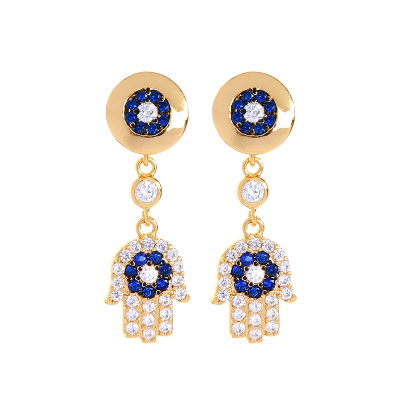 Simple Design Drop Earring Fashion Korean Blue Zircon Copper Palm Earring For Women Wholesale Adjustable Date Gift Earring
Simple Design Drop Earring Fashion Korean Blue Zircon Copper Palm Earring For Women Wholesale Adjustable Date Gift Earring