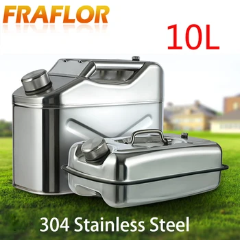 10L 20L Car Gasoline Diesel Fuel Tank Can Metal Iron Oil Drum Portable Petrol Spare Barrel Car Motorcycle 304 Stainless Steel
10L 20L Car Gasoline Diesel Fuel Tank Can Metal Iron Oil Drum Portable Petrol Spare Barrel Car Motorcycle 304 Stainless Steel