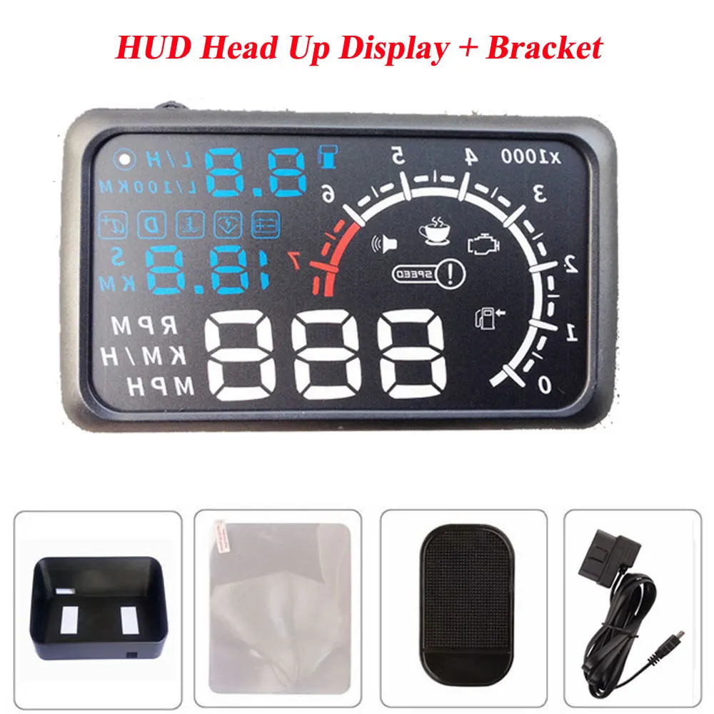 ActiSafety 4C-2015 Head Up Display 5.5" HUD Windshield Projector OBD2 Cable Car HUD KM/h MPH Overspeed Warning +Bracket HUD Car
ActiSafety 4C-2015 Head Up Display 5.5" HUD Windshield Projector OBD2 Cable Car HUD KM/h MPH Overspeed Warning +Bracket HUD Car