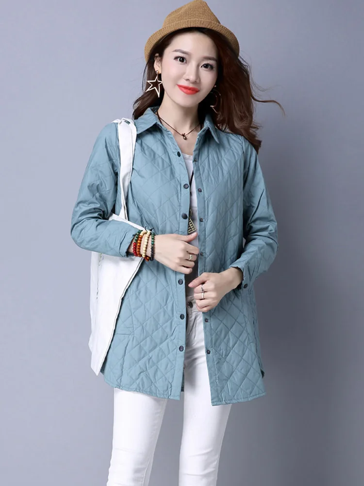 2019 New Cotton Coat Woman Winter Solid Color Parker Elegant Long Sleeved Jacket Single Breasted Elegant Loose Thin Cotton Coats
2019 New Cotton Coat Woman Winter Solid Color Parker Elegant Long Sleeved Jacket Single Breasted Elegant Loose Thin Cotton Coats