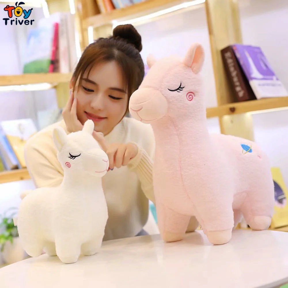 Plush Alpaca Toy Stuffed Cartoon Alpacas Sheep Lamb Dolls Baby Kids Children Kawaii Birthday Gift Home Shop Decor Triver Drop
Plush Alpaca Toy Stuffed Cartoon Alpacas Sheep Lamb Dolls Baby Kids Children Kawaii Birthday Gift Home Shop Decor Triver Drop