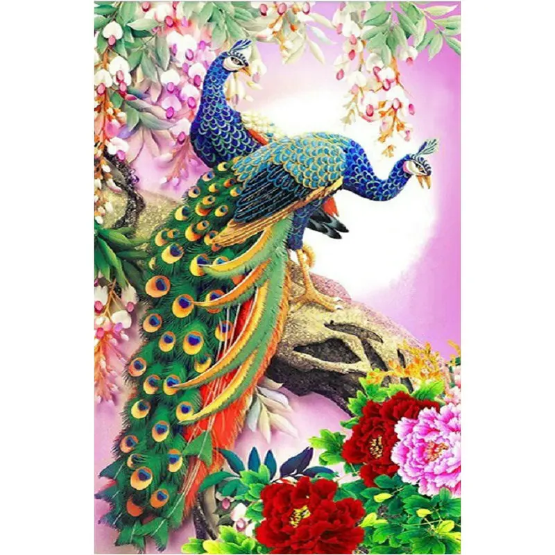 Diamond embroidery animals Rhinestones Full square Drill Mosaic Kit 5D DIY Diamond Painting Cross Stitch Peacock and peony icon
Diamond embroidery animals Rhinestones Full square Drill Mosaic Kit 5D DIY Diamond Painting Cross Stitch Peacock and peony icon