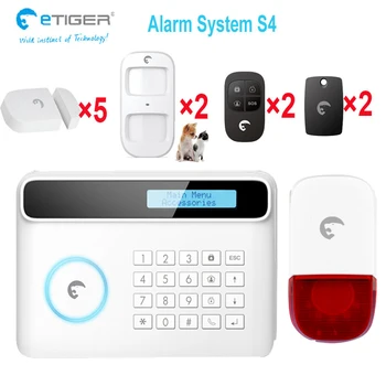 Wireless GSM Alarm Home Burglar Security Alarm System PIR Motion Detector Door window Sensor
Wireless GSM Alarm Home Burglar Security Alarm System PIR Motion Detector Door window Sensor