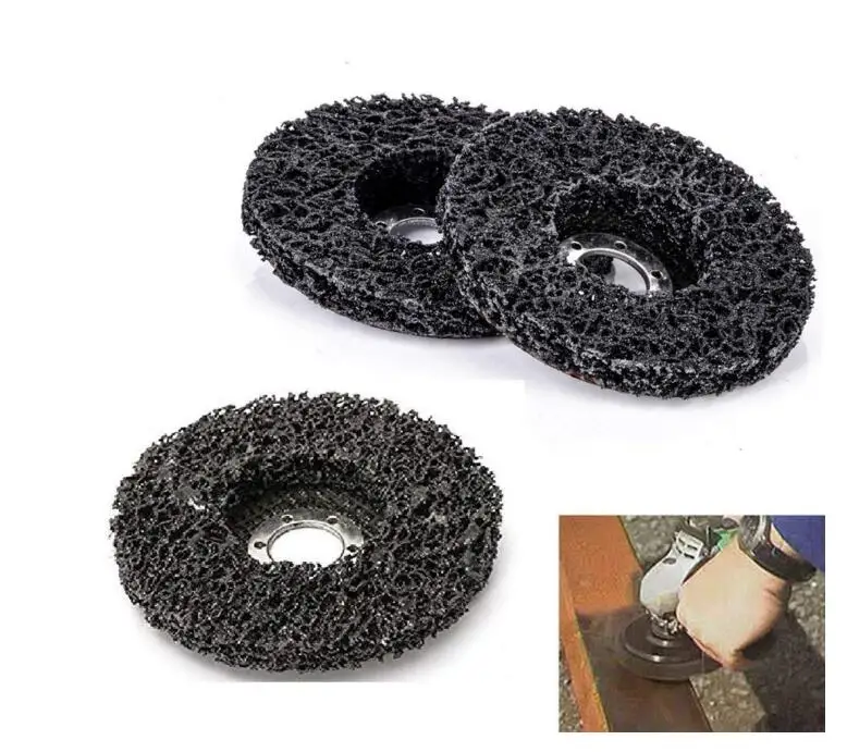 5pcs Abrasive Tools 115mm Poly Strip Wheels Paint Rust Removal Clean Angle Grinder Discs
5pcs Abrasive Tools 115mm Poly Strip Wheels Paint Rust Removal Clean Angle Grinder Discs