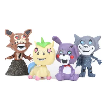 4 Pcs/set Five Nights At Freddy's Game FNAF Freddy Foxy Juguete Model Figures Unicorn Freddy Doll Toys Doll Kids Gift
4 Pcs/set Five Nights At Freddy's Game FNAF Freddy Foxy Juguete Model Figures Unicorn Freddy Doll Toys Doll Kids Gift