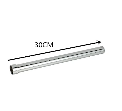 Free Shipping Wholesale And Retail 12" (30 CM) Solid Brass Chrome Finish Round Bathroom Shower Faucet Pipe Extension Tube Bar
Free Shipping Wholesale And Retail 12" (30 CM) Solid Brass Chrome Finish Round Bathroom Shower Faucet Pipe Extension Tube Bar