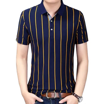 Free shipping 2018 summer men's fashion Pure cotton Vertical stripe grain T-shirt short-sleeve men's casual tops clothing
Free shipping 2018 summer men's fashion Pure cotton Vertical stripe grain T-shirt short-sleeve men's casual tops clothing