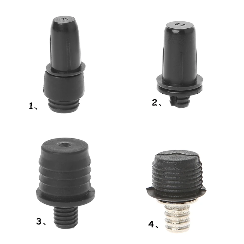 20 Pairs Heavy Duty Speaker Grill Guides Black Plastic Ball and Socket Type Grill Guides Pegs for Speaker Parts 043