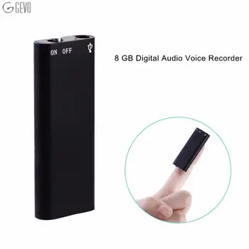 Digital Voice Recorder 8GB USB Flash Drive Multifunctional Rechargeable Mini Audio Recording Device with MP3 Player Dictaphone
Digital Voice Recorder 8GB USB Flash Drive Multifunctional Rechargeable Mini Audio Recording Device with MP3 Player Dictaphone