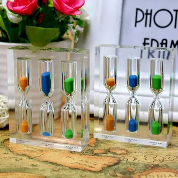 New Timer Hourglass 3,4,5min Sand Clock Sandglass Acrylic for Tea Cafe Child Gift
New Timer Hourglass 3,4,5min Sand Clock Sandglass Acrylic for Tea Cafe Child Gift