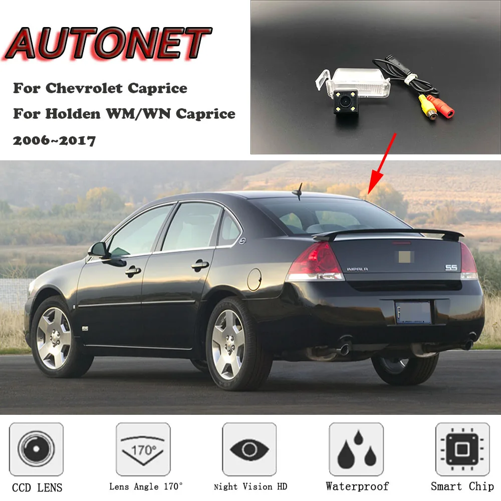 AUTONET HD Night Vision Backup Rear View camera For Chevrolet Caprice Holden WM/WN Caprice 2006~2017 license plate Camera
AUTONET HD Night Vision Backup Rear View camera For Chevrolet Caprice Holden WM/WN Caprice 2006~2017 license plate Camera