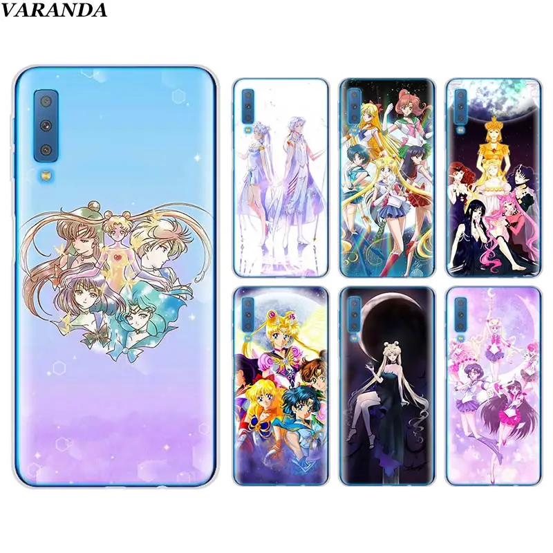 Sailor Moon Pattern Silicone case for Samsung Galaxy A7 A6 A8+Plus A9 2018 S10 Plus S10e M20 M30 TPU Soft Phone case
Sailor Moon Pattern Silicone case for Samsung Galaxy A7 A6 A8+Plus A9 2018 S10 Plus S10e M20 M30 TPU Soft Phone case