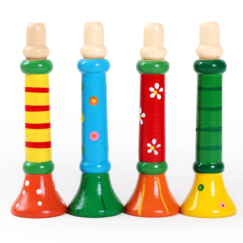 Free Shipping Baby Kid Children Wooden Trumpet Toy Musical Instrument Children Early Educational Toy
Free Shipping Baby Kid Children Wooden Trumpet Toy Musical Instrument Children Early Educational Toy