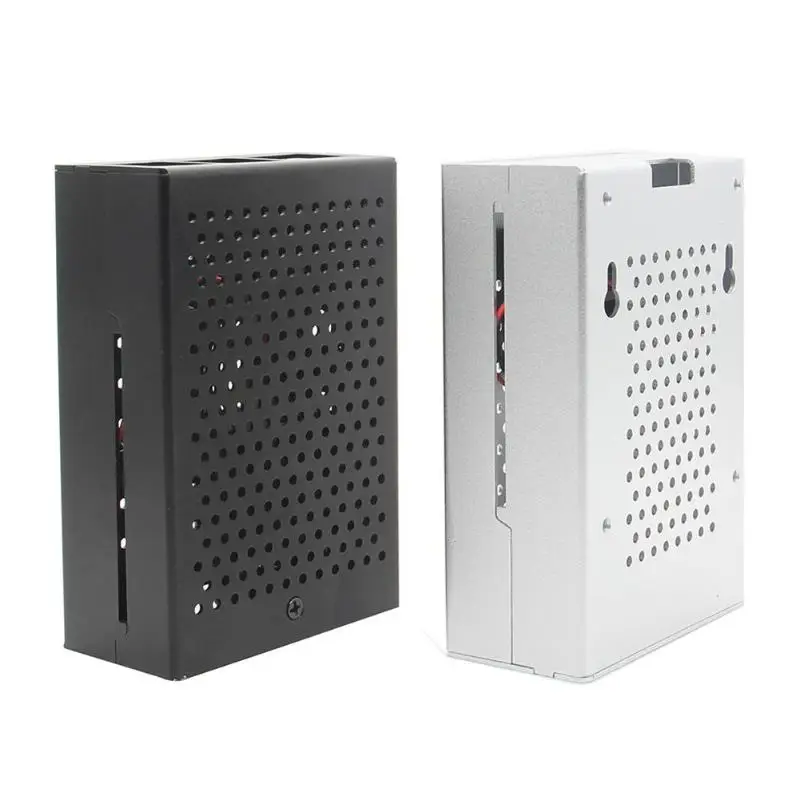 Metal Case for Raspberry Pi 3 Model B+/3 Model B/2 Model B with Cooling Fan
