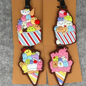 2018 Mala Japanese Cartoon Series Corner Biological Ice Cream Shape Pvc Soft Plastic Luggage Tag Bag Pendant Travel Accessories
2018 Mala Japanese Cartoon Series Corner Biological Ice Cream Shape Pvc Soft Plastic Luggage Tag Bag Pendant Travel Accessories
