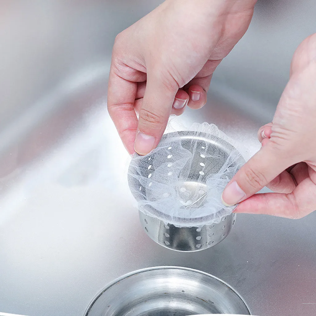 10PC Kitchen Storage Anti-Clogging Sink Filter Dishwashing Sink Sink Drain Residue Filter Garbage Bag Water Cut Bag Gadgets
10PC Kitchen Storage Anti-Clogging Sink Filter Dishwashing Sink Sink Drain Residue Filter Garbage Bag Water Cut Bag Gadgets