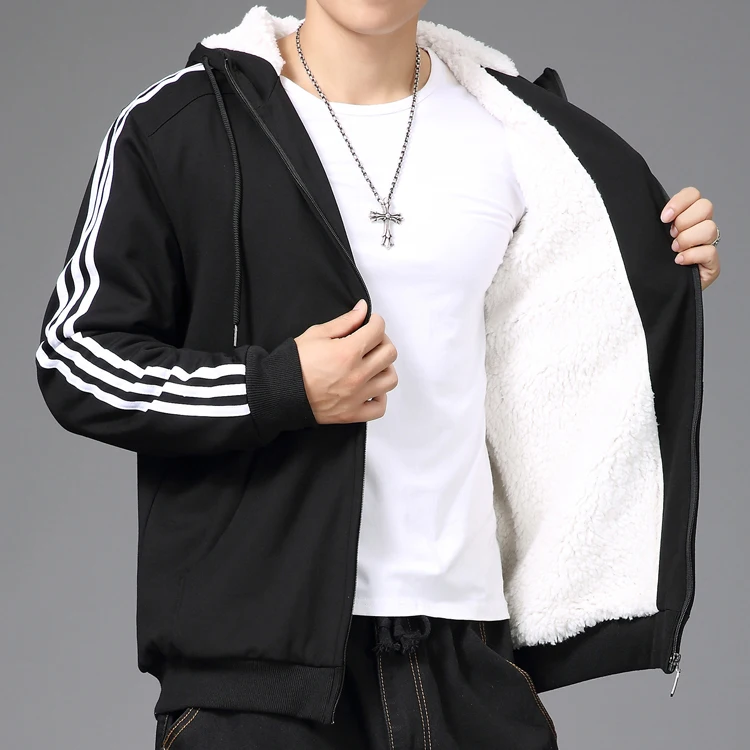Plus size L-4xl 5XL 6XL Men's lamb wool Sweatshirts winter thermal velvet hoodie sweatshirt coat military Striped for 150 kg
Plus size L-4xl 5XL 6XL Men's lamb wool Sweatshirts winter thermal velvet hoodie sweatshirt coat military Striped for 150 kg