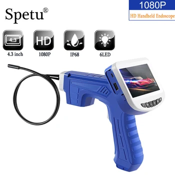 1080P HD 4.3inch LCD Industrial Endoscope 8MM Micro Video Inspection Camera for Auto Repair Tool Snake Hard Handheld Endoscope
1080P HD 4.3inch LCD Industrial Endoscope 8MM Micro Video Inspection Camera for Auto Repair Tool Snake Hard Handheld Endoscope