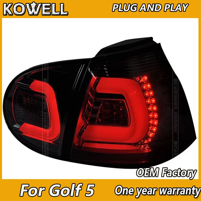 Автомобильный Стайлинг KOWELL для vw golf 5 светодиодные задние фонари автомобильный mk5
