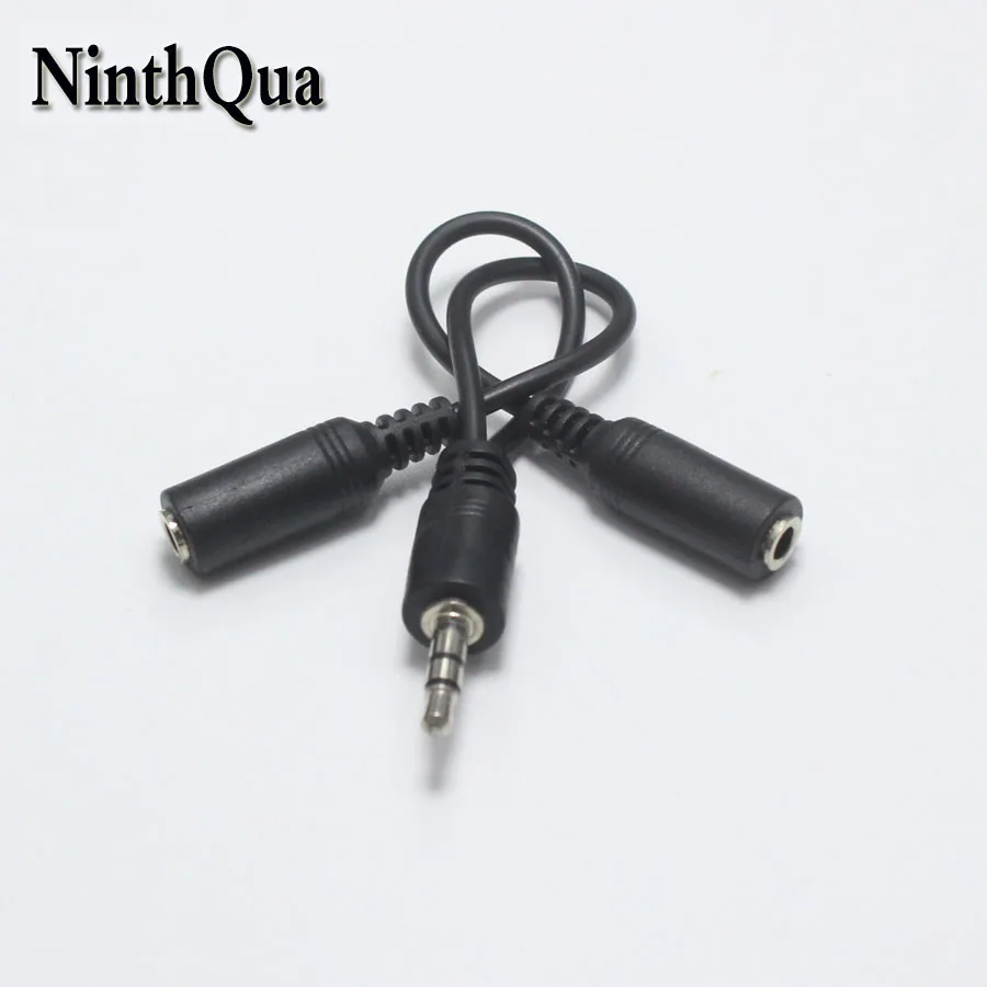 1pcs 3.5mm Male plug to Female jack 3.5 Audio Connector 2 in 1 Stereo Headset Dual Track Headphone Splitter with Cable
1pcs 3.5mm Male plug to Female jack 3.5 Audio Connector 2 in 1 Stereo Headset Dual Track Headphone Splitter with Cable