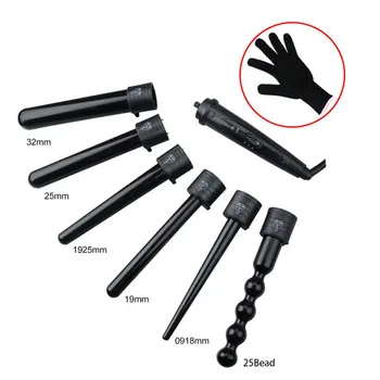 6-in-1 Hair Curling Iron Ceramic Hair Curler Roller Interchangeable Barrels Multifunction Hair Curling Stick
6-in-1 Hair Curling Iron Ceramic Hair Curler Roller Interchangeable Barrels Multifunction Hair Curling Stick