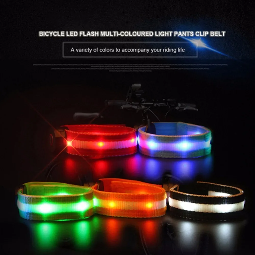 1pc Arm Belt Bike LED Armband LED Safety Sports Reflective Belt Strap Snap Wrap Arm Band Cycling Warning Pant Band Leg Strap
1pc Arm Belt Bike LED Armband LED Safety Sports Reflective Belt Strap Snap Wrap Arm Band Cycling Warning Pant Band Leg Strap