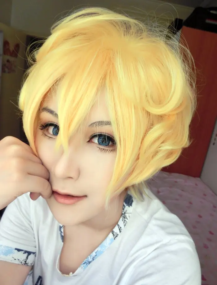 MCOSER High Quality Beautiful Fashion Style Japanese Yellow Male Wig karneval- YOGI Cosplay Wig
MCOSER High Quality Beautiful Fashion Style Japanese Yellow Male Wig karneval- YOGI Cosplay Wig