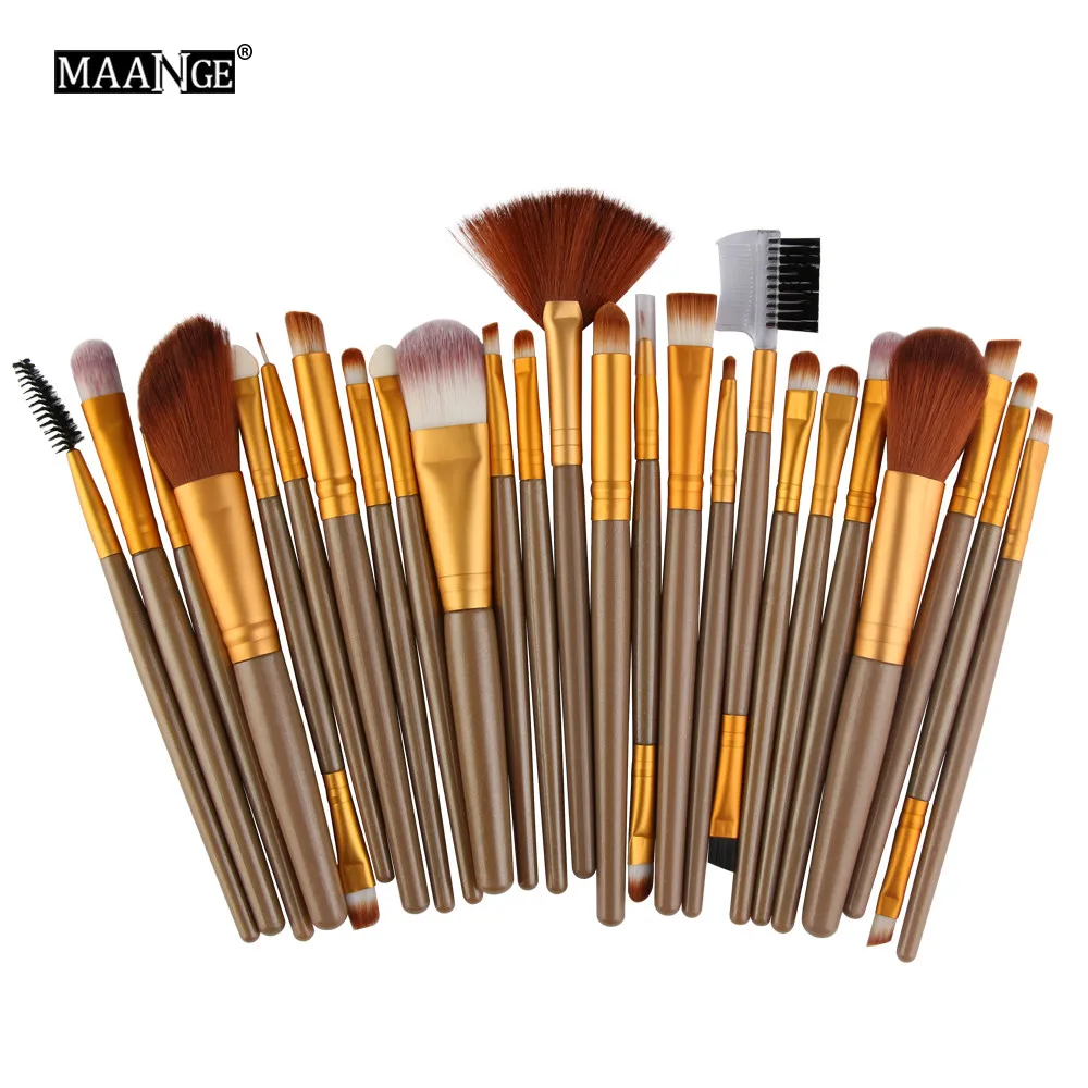 25 Pcs/Set Makeup Brushes set Professional with case Make-up Toiletry Kit Make Up Brush Set Makeup Tool maquiagem W10
25 Pcs/Set Makeup Brushes set Professional with case Make-up Toiletry Kit Make Up Brush Set Makeup Tool maquiagem W10
