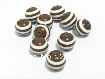 Factory Price !20mm 100pcs/lot Coffee Striped Beads, Chunky Resin Stripe Beads For Chunky Necklace
Factory Price !20mm 100pcs/lot Coffee Striped Beads, Chunky Resin Stripe Beads For Chunky Necklace