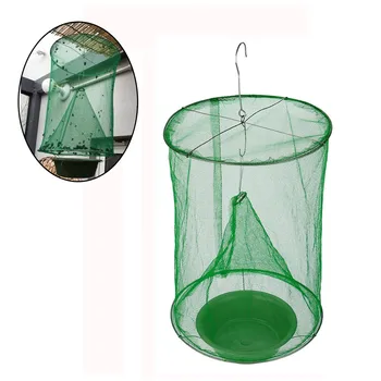 1PCS Hanging Flycatcher Reusable Pest Detector Fly Killer Flies Trap Cage Subnet Capture Home Garden Supplies
1PCS Hanging Flycatcher Reusable Pest Detector Fly Killer Flies Trap Cage Subnet Capture Home Garden Supplies