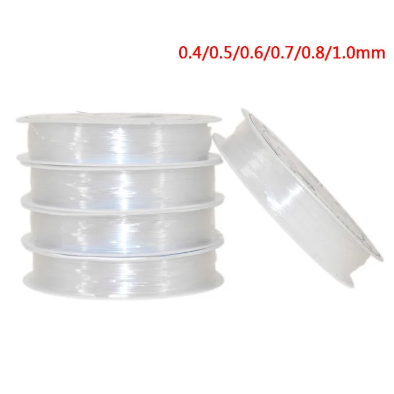 0.4mm 0.8mm 1.0mm Jewelry Beaded Elastic Cord DIY Clear Transparent crystal elastic cord DIY Beading Making Bracelet&Necklace
0.4mm 0.8mm 1.0mm Jewelry Beaded Elastic Cord DIY Clear Transparent crystal elastic cord DIY Beading Making Bracelet&Necklace