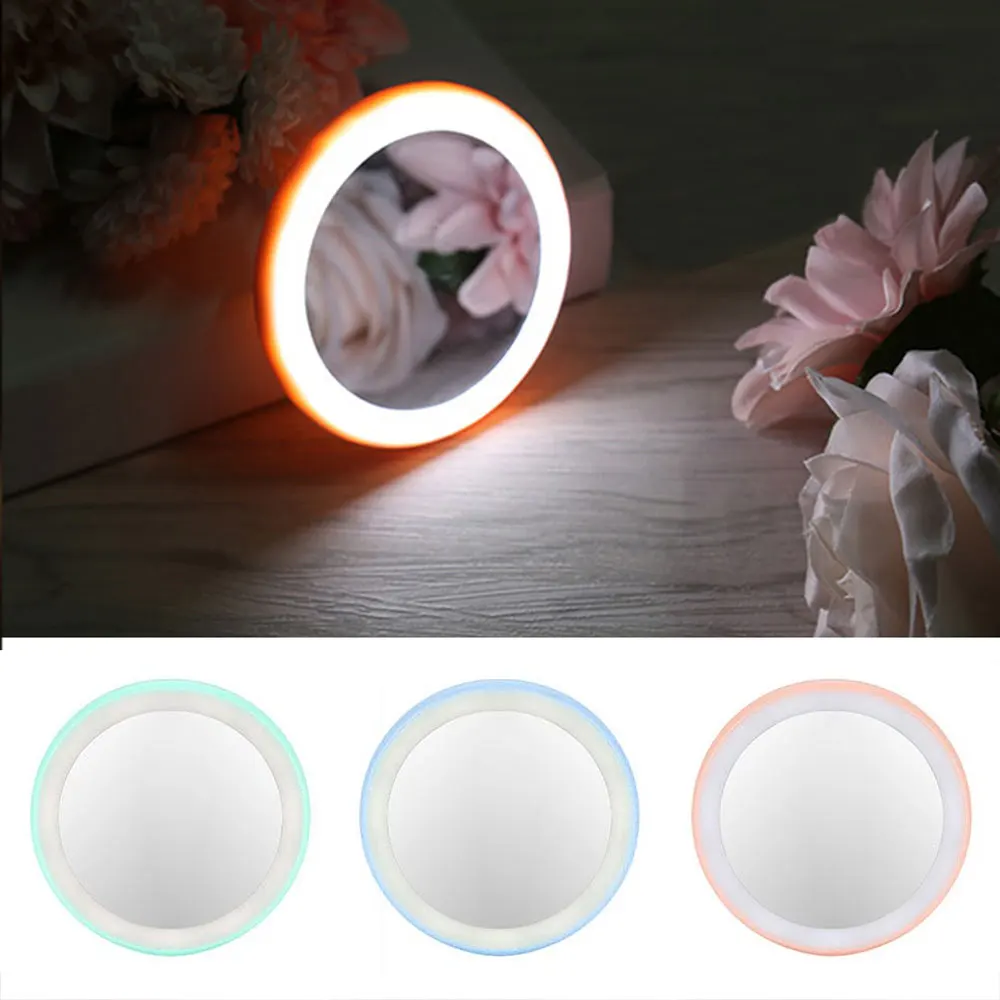 3X LED Lighted Mini Makeup Mirror Magnifying Compact Travel Portable Lighting Women Pocket Cosmetic Mirror
3X LED Lighted Mini Makeup Mirror Magnifying Compact Travel Portable Lighting Women Pocket Cosmetic Mirror