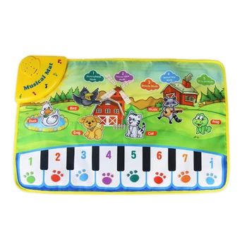 Baby Piano Mats Music Carpets Newborn Kid Children Touch Play Game Musical Carpet Mat Educational Toys Farm Animal Pattern
Baby Piano Mats Music Carpets Newborn Kid Children Touch Play Game Musical Carpet Mat Educational Toys Farm Animal Pattern