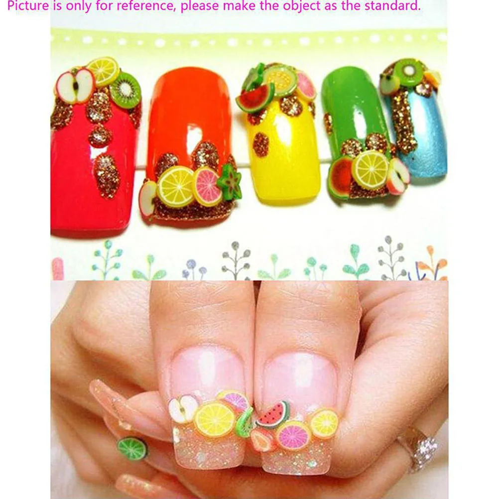 1bag Fruit Animals Fimo Resin Sequin Nail Tips Mixed 3D Colorful Design Glitter Nail Art Rhinestone Slice Decor Manicure Tools
1bag Fruit Animals Fimo Resin Sequin Nail Tips Mixed 3D Colorful Design Glitter Nail Art Rhinestone Slice Decor Manicure Tools