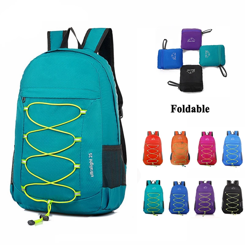 Foldable Hiking Backpack Outdoor Travel Bags Men Women Sport Hiking Camping Climbing Mountain Bag 25L Skin Ultralight Backpack
Foldable Hiking Backpack Outdoor Travel Bags Men Women Sport Hiking Camping Climbing Mountain Bag 25L Skin Ultralight Backpack