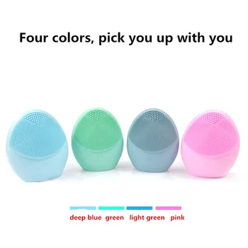 Mini Facial Cleansing Instrument Soft Silicone Brush Vibration Deep Face Cleaning Two Sides Use Waterproof Face Skin Beauty Care
Mini Facial Cleansing Instrument Soft Silicone Brush Vibration Deep Face Cleaning Two Sides Use Waterproof Face Skin Beauty Care