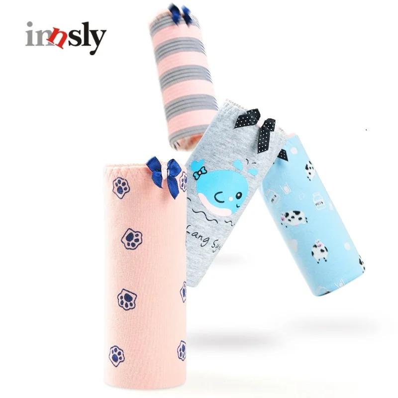 4pcs\lot Girl Panties Women Cotton Underwear Cartoon Briefs High Quality Soft Lingerie Low-Rise Health Ladies Seamless Panties
4pcs\lot Girl Panties Women Cotton Underwear Cartoon Briefs High Quality Soft Lingerie Low-Rise Health Ladies Seamless Panties