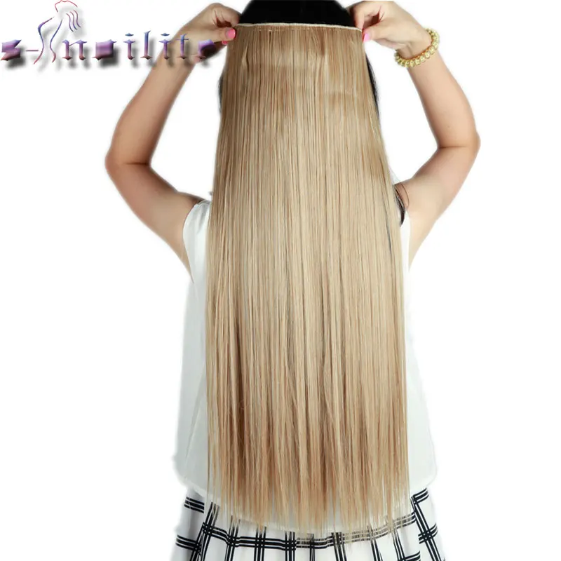 S-noilite Women Silky Straight 5 Clip in One Piece Hair Extensions High Temperature Fiber 26inch Hairpiece Synthetic Hair Clips
S-noilite Women Silky Straight 5 Clip in One Piece Hair Extensions High Temperature Fiber 26inch Hairpiece Synthetic Hair Clips